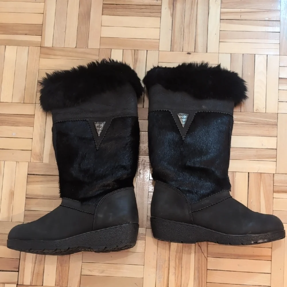 Sorel Rare Editions Calf Hair And Leather Vintage Size 7M - Picture 1 of 16